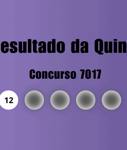 Resultado da Quina de hoje: veja números e ganhadores do concurso 7017 (terça, 05/05)