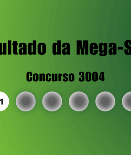 Resultado da Mega-Sena de hoje: veja números e ganhadores do concurso 3004 (terça, 05/05)