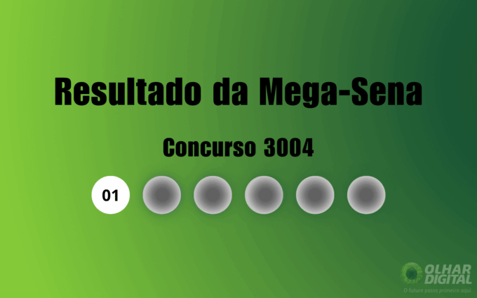 Resultado da Mega-Sena de hoje: veja números e ganhadores do concurso 3004 (terça, 05/05)