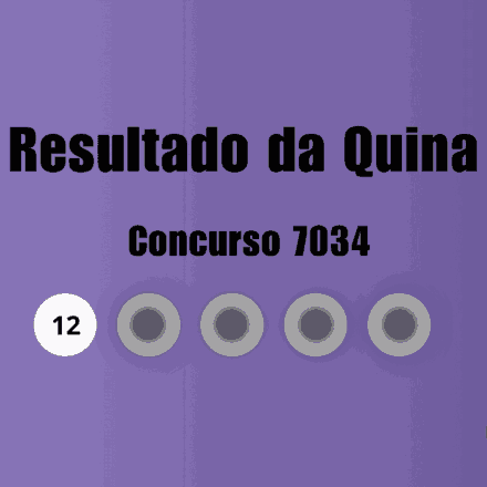 Resultado da Quina de hoje: veja números e ganhadores do concurso 7034 (segunda, 25/05)