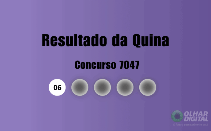 Resultado da Quina de hoje: veja números e ganhadores do concurso 7047 (quarta, 10/06)