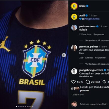 Copa 2026: Brasil domina redes e deixa demais seleções para trás em engajamento Copa 2026: Brasil domina redes e deixa demais seleções para trás em engajamento