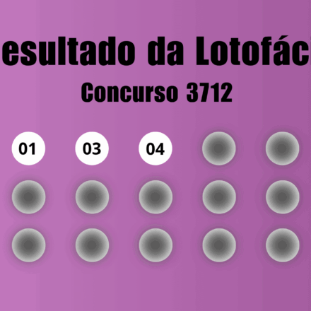 Resultado da Lotofácil de hoje: veja números e ganhadores do concurso 3712 (terça, 16/06) Resultado da Lotofácil de hoje: veja números e ganhadores do concurso 3712 (terça, 16/06)