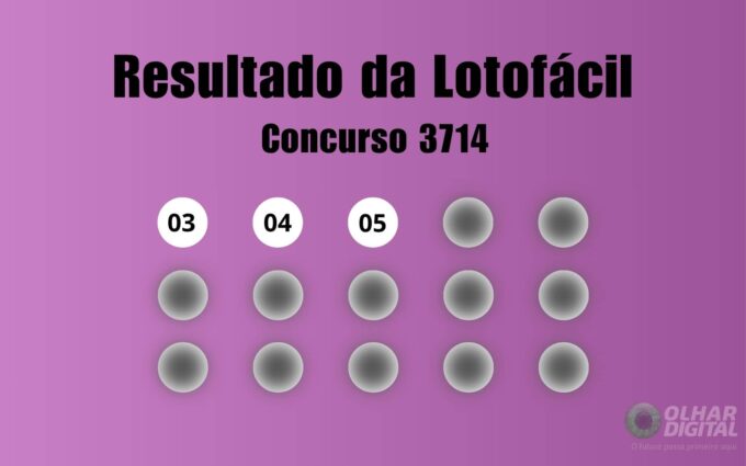 Resultado da Lotofácil de hoje: veja números e ganhadores do concurso 3714 (quinta, 18/06)