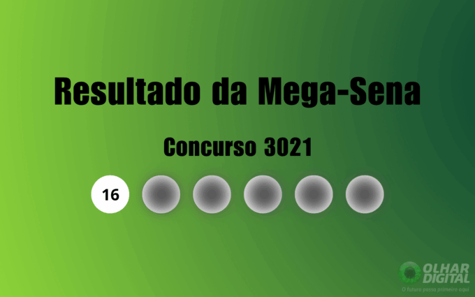 Resultado da Mega-Sena de hoje: veja números e ganhadores do concurso 3021 (sábado, 20/06)