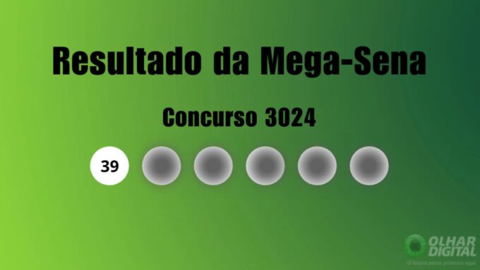 Resultado da Mega-Sena de hoje: veja números e ganhadores do concurso 3024 (sábado, 27/06)