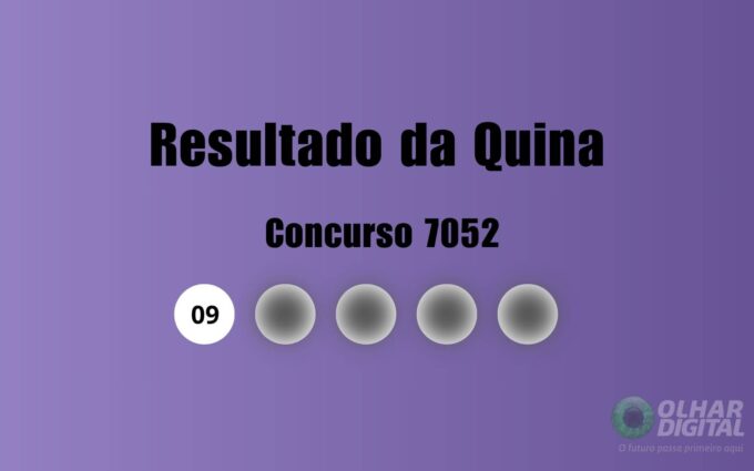 Resultado da Quina de hoje: veja números e ganhadores do concurso 7052 (segunda, 29/06)