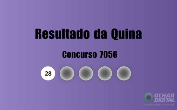 Resultado da Quina de hoje: veja números e ganhadores do concurso 7056 (sexta, 03/07)