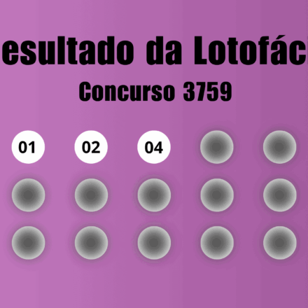 Resultado da Lotofácil de hoje: veja números e ganhadores do concurso 3759 (terça, 11/08) Resultado da Lotofácil de hoje: veja números e ganhadores do concurso 3759 (terça, 11/08)