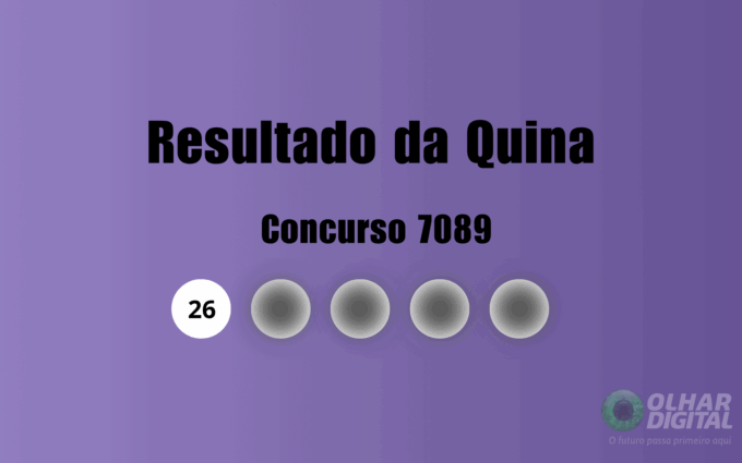 Resultado da Quina de hoje: veja números e ganhadores do concurso 7089 (terça, 11/08)