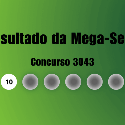 Resultado da Mega-Sena de hoje: veja números e ganhadores do concurso 3043 (terça, 11/08) Resultado da Mega-Sena de hoje: veja números e ganhadores do concurso 3043 (terça, 11/08)