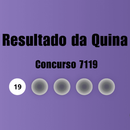 Resultado da Quina de hoje: veja números e ganhadores do concurso 7119 (quarta, 16/09) Resultado da Quina de hoje: veja números e ganhadores do concurso 7119 (quarta, 16/09)
