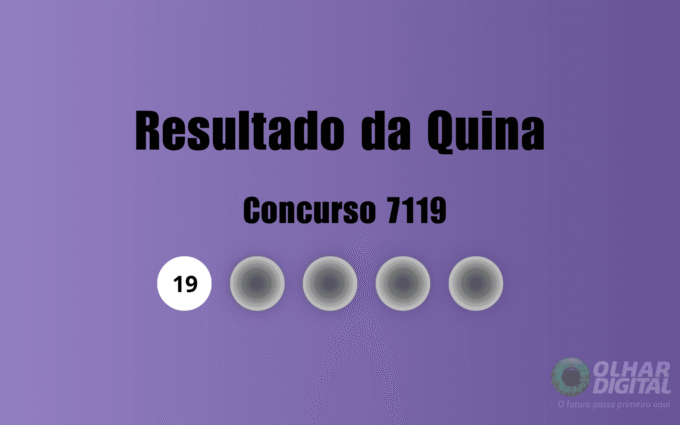 Resultado da Quina de hoje: veja números e ganhadores do concurso 7119 (quarta, 16/09)