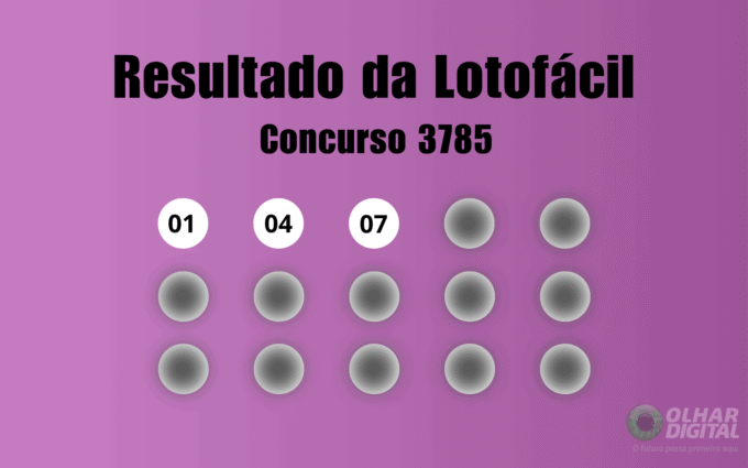 Resultado da Lotofácil de hoje: veja números e ganhadores do concurso 3785 (segunda, 21/09)