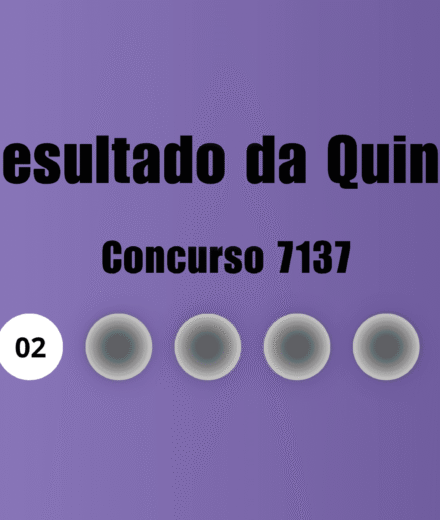 Resultado da Quina de hoje: veja números e ganhadores do concurso 7137 (quarta, 07/10)